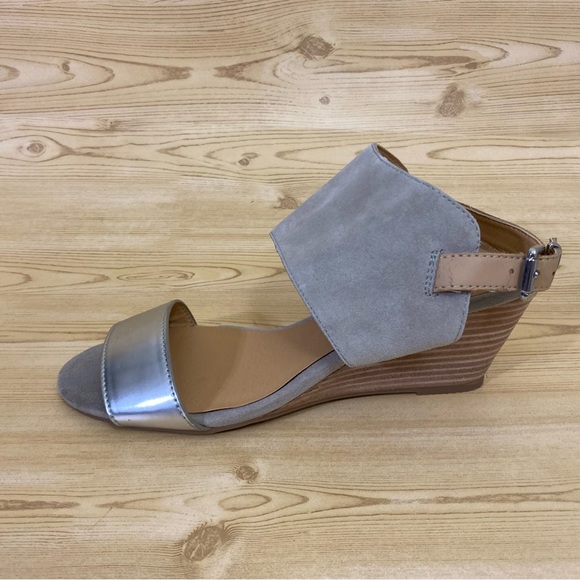 Kensie Wedge Ankle Strap Sandals Women’s Shoes 7.5 M